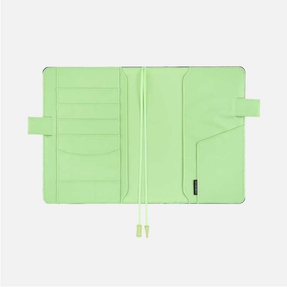 Hobonichi Cousin Cover Ivy Forest And Pastel Green